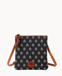 MLB Orioles Small North South Top Zip Crossbody Orioles -Dooney & Bourke BL370G MJBLPATNORLS 1