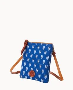 MLB Mets Small North South Top Zip Crossbody Mets -Dooney & Bourke BL370G MJBUPATNMETS ALT1 1