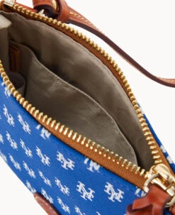 MLB Mets Small North South Top Zip Crossbody Mets -Dooney & Bourke BL370G MJBUPATNMETS ALT2
