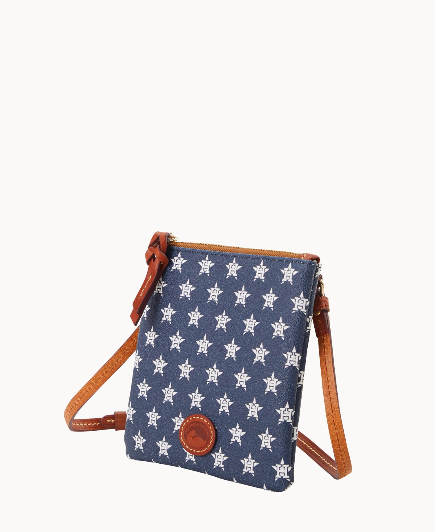 MLB Astros Small North South Top Zip Crossbody Astros 2 MLB Astros Small North South Top Zip Crossbody Astros - Image 2