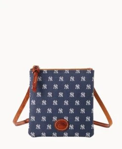 MLB Yankees Small North South Top Zip Crossbody Yankees 13 MLB Yankees Small North South Top Zip Crossbody Yankees -Dooney & Bourke BL370G MJNVPATNYANK 1