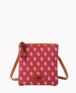 MLB Cardinals Small North South Top Zip Crossbody Cardinals -Dooney & Bourke BL370G MJRDPATNCDNL 1