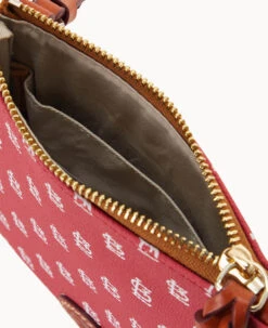 MLB Cardinals Small North South Top Zip Crossbody Cardinals -Dooney & Bourke BL370G MJRDPATNCDNL ALT2