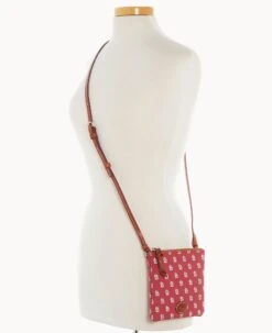 MLB Cardinals Small North South Top Zip Crossbody Cardinals -Dooney & Bourke BL370G MJRDPATNCDNL ALT4 1
