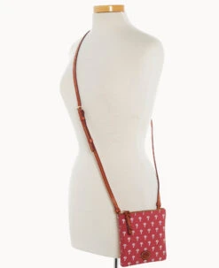 MLB Phillies Small North South Top Zip Crossbody Phillies -Dooney & Bourke BL370G MJRDPATNPHLI ALT4