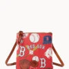 MLB Red Sox Small N S Top Zip Crossbody Red Sox