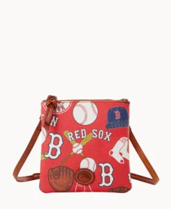 MLB Red Sox Small N S Top Zip Crossbody Red Sox