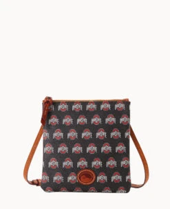 Collegiate Ohio State University North South Top Zip Crossbody Ohio State