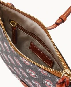 Collegiate Ohio State University North South Top Zip Crossbody Ohio State -Dooney & Bourke BL371G AABLPATNOHST ALT2 1