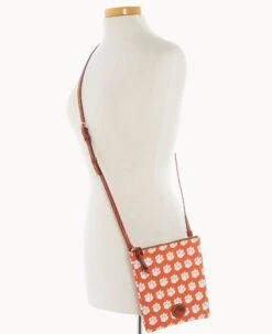 Collegiate Clemson University North South Top Zip Crossbody Clemson -Dooney & Bourke BL371G AAORPATNCLM0 ALT4