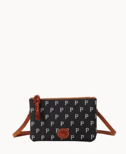 MLB Pirates Top Zip Crossbody Pirates -Dooney & Bourke BL372G MJBLPATNPRAT 2