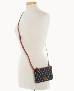 MLB Pirates Top Zip Crossbody Pirates -Dooney & Bourke BL372G MJBLPATNPRAT ALT4