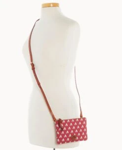 MLB Diamondbacks Top Zip Crossbody Diamondbacks -Dooney & Bourke BL372G MJRDPATNDBAK ALT4 1