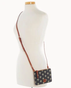 NFL Saints Top Zip Crossbody Saints -Dooney & Bourke BL372G NJBLPATNSNTS ALT4