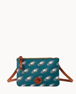 NFL Eagles Top Zip Crossbody Eagles -Dooney & Bourke BL372G NJGRPATNEAGL 2