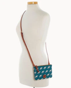 NFL Eagles Top Zip Crossbody Eagles -Dooney & Bourke BL372G NJGRPATNEAGL ALT4
