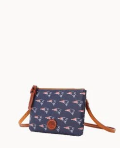NFL Patriots Top Zip Crossbody Patriots -Dooney & Bourke BL372G NJNVPATNPATR ALT1 1