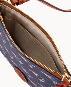 NFL Patriots Top Zip Crossbody Patriots -Dooney & Bourke BL372G NJNVPATNPATR ALT2