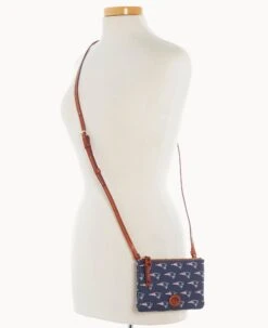 NFL Patriots Top Zip Crossbody Patriots -Dooney & Bourke BL372G NJNVPATNPATR ALT4 1