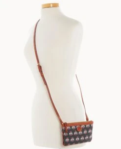 Collegiate Ohio State University Large Slim Crossbody Ohio State -Dooney & Bourke BL373G AABLPATNOHST ALT4 1