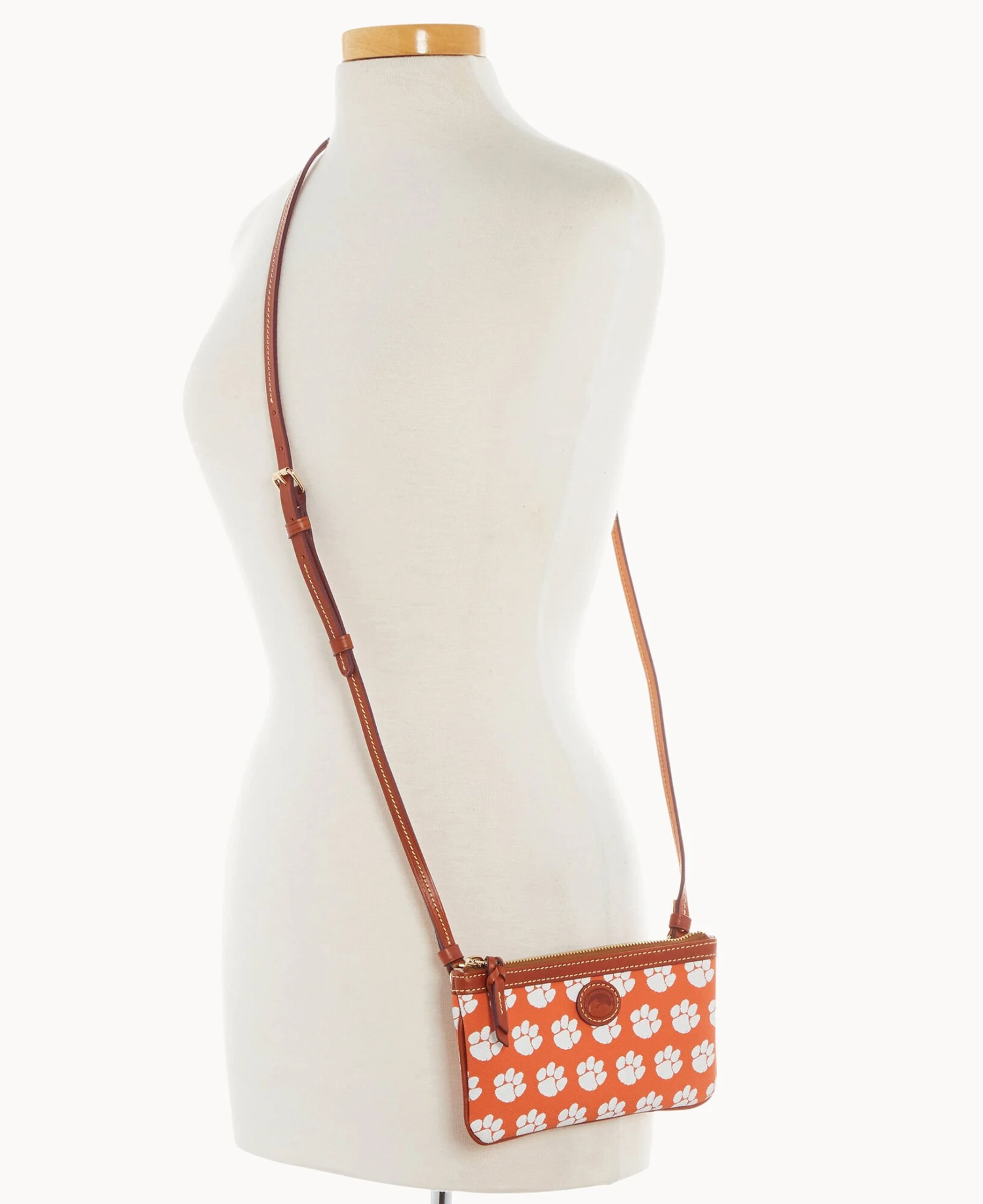 Collegiate Clemson University Large Slim Crossbody Clemson 8 Collegiate Clemson University Large Slim Crossbody Clemson - Image 8