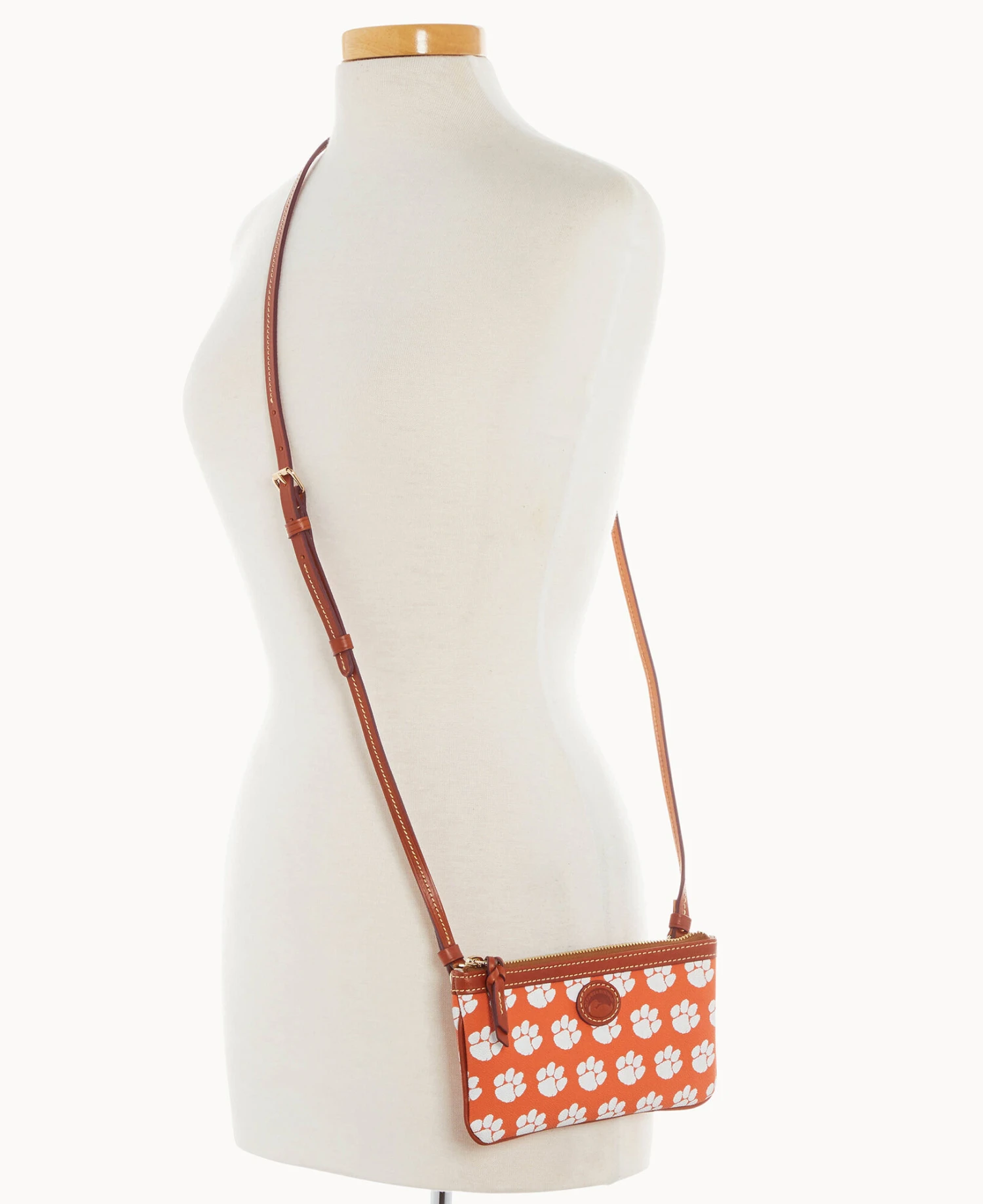 Collegiate Clemson University Large Slim Crossbody Clemson 4 Collegiate Clemson University Large Slim Crossbody Clemson - Image 4