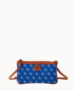 MLB Royals Large Slim Crossbody Royals -Dooney & Bourke BL373G MJBUPATNRYLS 2