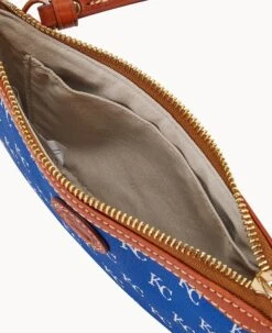 MLB Royals Large Slim Crossbody Royals -Dooney & Bourke BL373G MJBUPATNRYLS ALT2 1