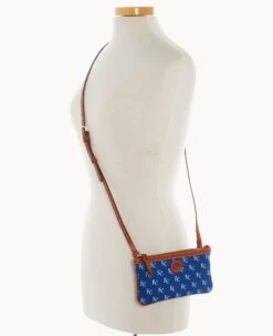 MLB Royals Large Slim Crossbody Royals -Dooney & Bourke BL373G MJBUPATNRYLS ALT4 1