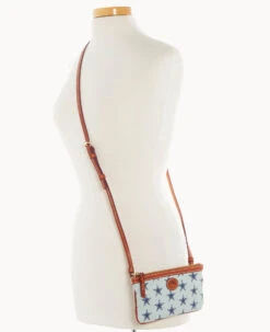 NFL Cowboys Large Slim Crossbody Cowboys -Dooney & Bourke BL373G NJGYPATNCOWB ALT4