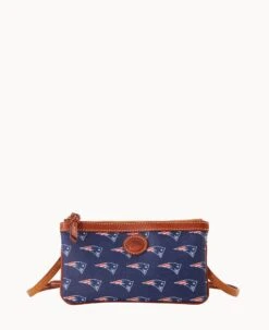 NFL Patriots Large Slim Crossbody Patriots -Dooney & Bourke BL373G NJNVPATNPATR 2
