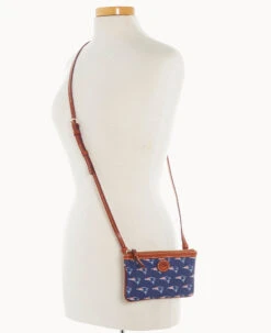 NFL Patriots Large Slim Crossbody Patriots -Dooney & Bourke BL373G NJNVPATNPATR ALT4