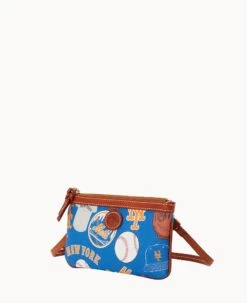 MLB Mets Large Slim Crossbody Mets -Dooney & Bourke BL373G QUBUPATNMETS ALT1 1