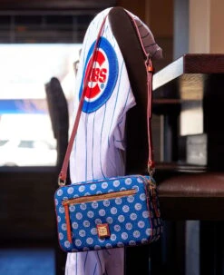 MLB Cubs Camera Zip Crossbody CUBS -Dooney & Bourke BSGCB1936 ILD lifestyle 1