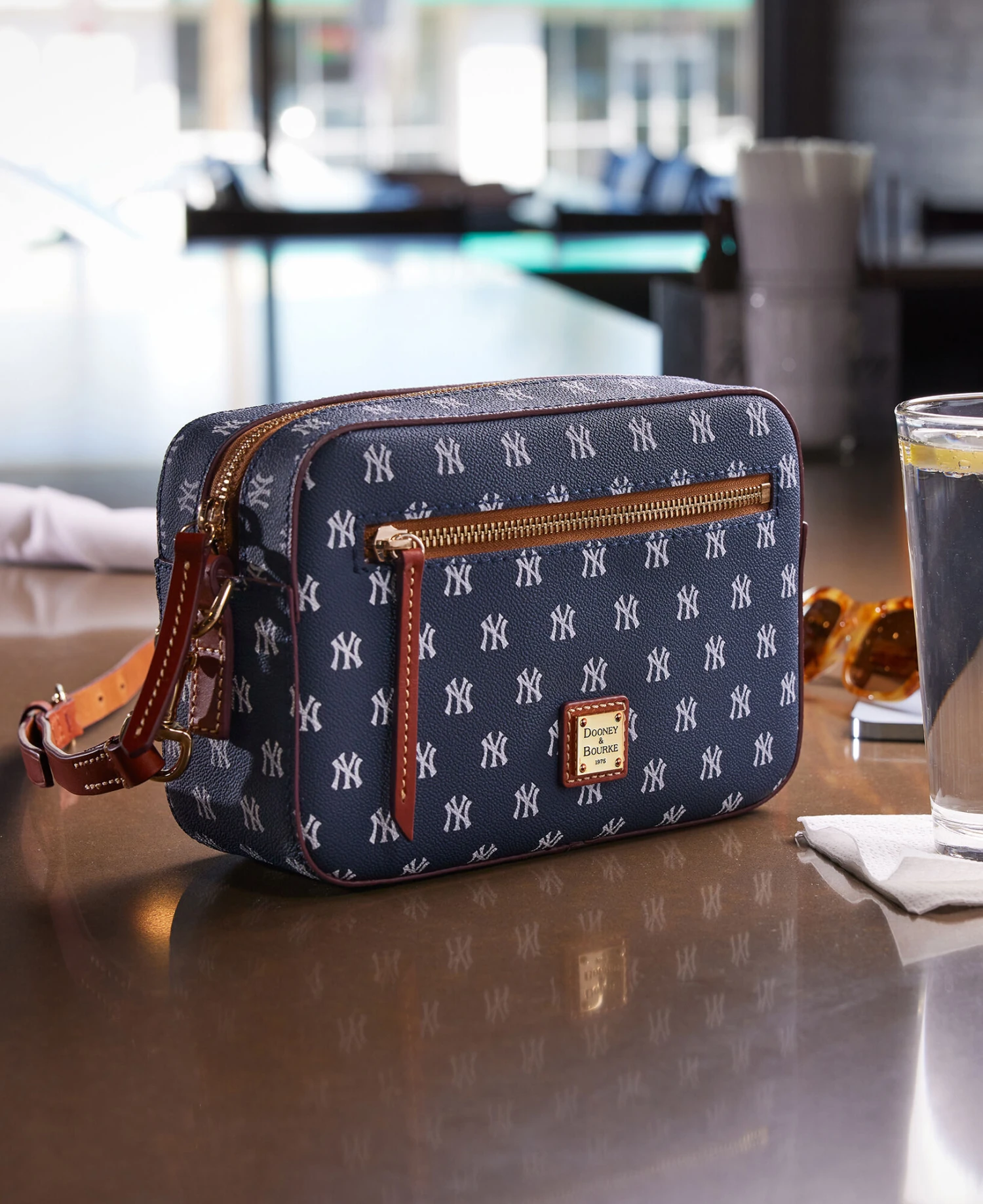 MLB Yankees Camera Zip Crossbody YANKEES 2 MLB Yankees Camera Zip Crossbody YANKEES - Image 2