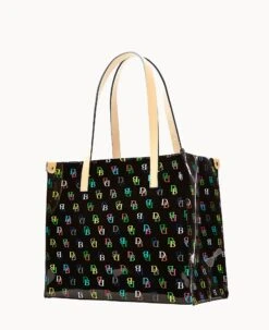 It Medium Shopper Black 16 It Medium Shopper Black -Dooney & Bourke G1024G PLBLSVNA ALT1 1