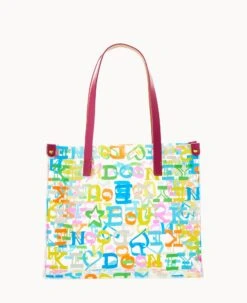 Doodle Medium Shopper Fuchsia -Dooney & Bourke G1024G PLMULTFH 1
