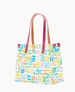 Doodle Medium Shopper Fuchsia -Dooney & Bourke G1024G PLMULTFH ALT1 1