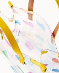 DB Sport Duck Multi Duck Lunch Bag Yellow -Dooney & Bourke G1227G PLMULTYL ALT2