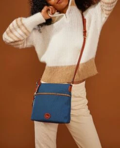 Nylon Crossbody Khaki -Dooney & Bourke IN264 ILD lifestyle 1