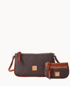 Pebble Grain Lexi Crossbody Chr(38) Small Coin Case Brown Tmoro 20 Pebble Grain Lexi Crossbody Chr(38) Small Coin Case Brown Tmoro -Dooney & Bourke M1400G AWBMPATNLING 2