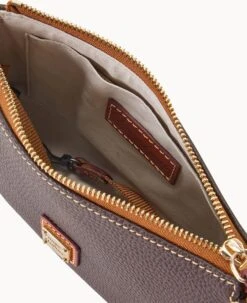 Pebble Grain Lexi Crossbody Chr(38) Small Coin Case Brown Tmoro 18 Pebble Grain Lexi Crossbody Chr(38) Small Coin Case Brown Tmoro -Dooney & Bourke M1400G AWBMPATNLING ALT2 1
