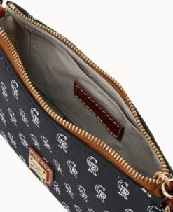 MLB Rockies Lexi Crossbody Sm Coin Case ROCKIES -Dooney & Bourke M1400G MJBLPATNROKI ALT2 1