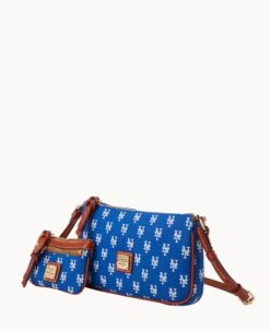 MLB Mets Lexi Crossbody Sm Coin Case METS 14 MLB Mets Lexi Crossbody Sm Coin Case METS -Dooney & Bourke M1400G MJBUPATNMETS ALT1 1