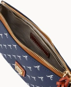 MLB Braves Lexi Crossbody Sm Coin Case BRAVES -Dooney & Bourke M1400G MJNVPATNBRVE ALT2 1
