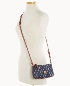 MLB Guardians Lexi Crossbody Small Coin Case GUARDIANS -Dooney & Bourke M1400G MJNVPATNGUAR ALT4 1