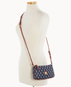 MLB Guardians Lexi Crossbody Small Coin Case GUARDIANS -Dooney & Bourke M1400G MJNVPATNGUAR ALT4