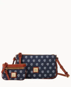 MLB Twins Lexi Crossbody Sm Coin Case TWINS 17 MLB Twins Lexi Crossbody Sm Coin Case TWINS -Dooney & Bourke M1400G MJNVPATNTWNS 2