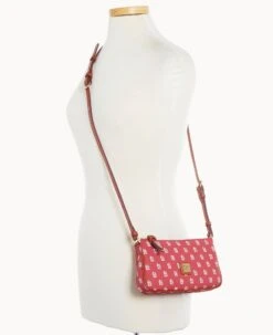 MLB Cardinals Lexi Crossbody Sm Coin Case CARDINALS 16 MLB Cardinals Lexi Crossbody Sm Coin Case CARDINALS -Dooney & Bourke M1400G MJRDPATNCDNL ALT4 1