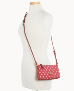 MLB Cardinals Lexi Crossbody Sm Coin Case CARDINALS 12 MLB Cardinals Lexi Crossbody Sm Coin Case CARDINALS -Dooney & Bourke M1400G MJRDPATNCDNL ALT4